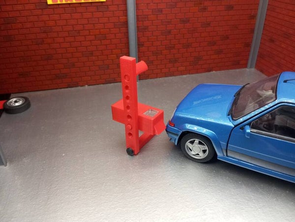 Regloscope pour diorama 1/18.