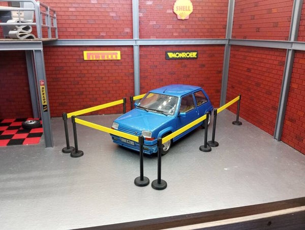 Plots lanières pour diorama 1/18 .
