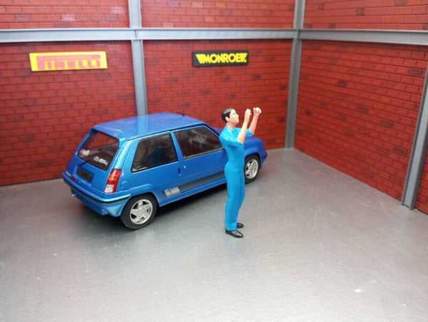 Figurine pour diorama 1/18.