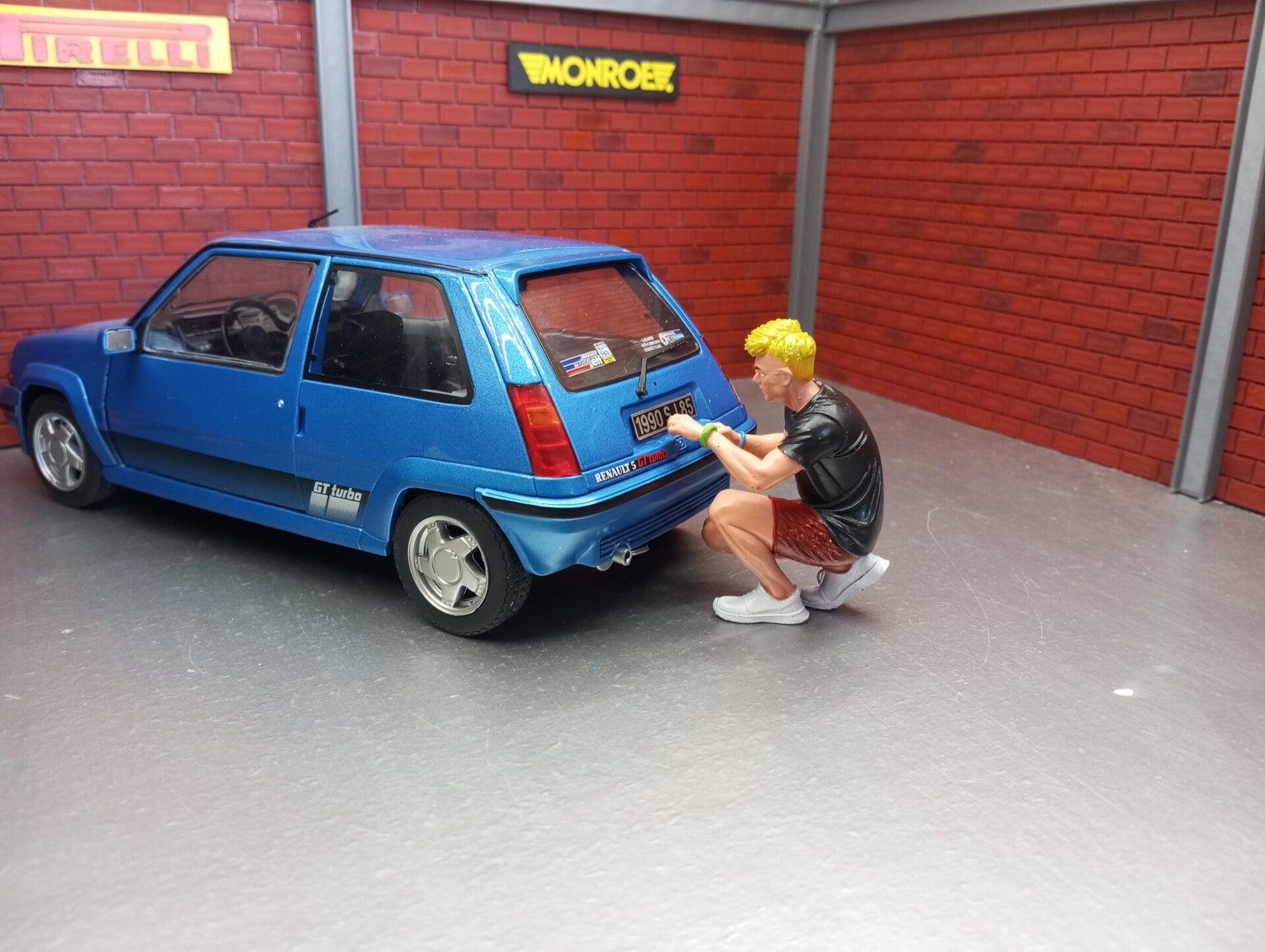 figurine pour diorama 1/18.