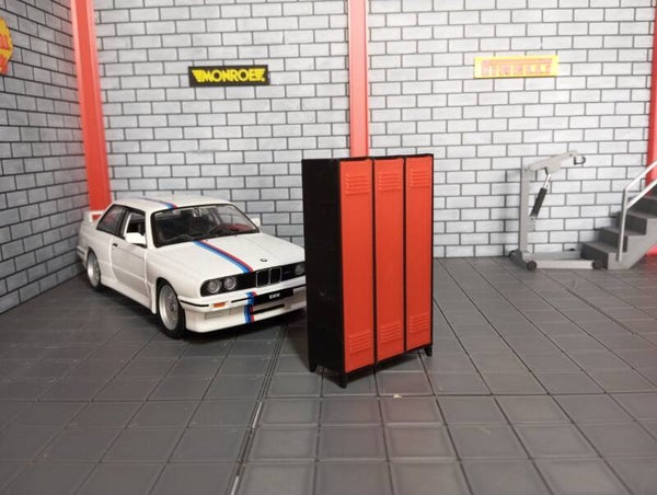 vestiaire pour diorama 1/24 .