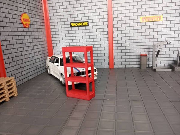 etagere pour diorama 1/24.