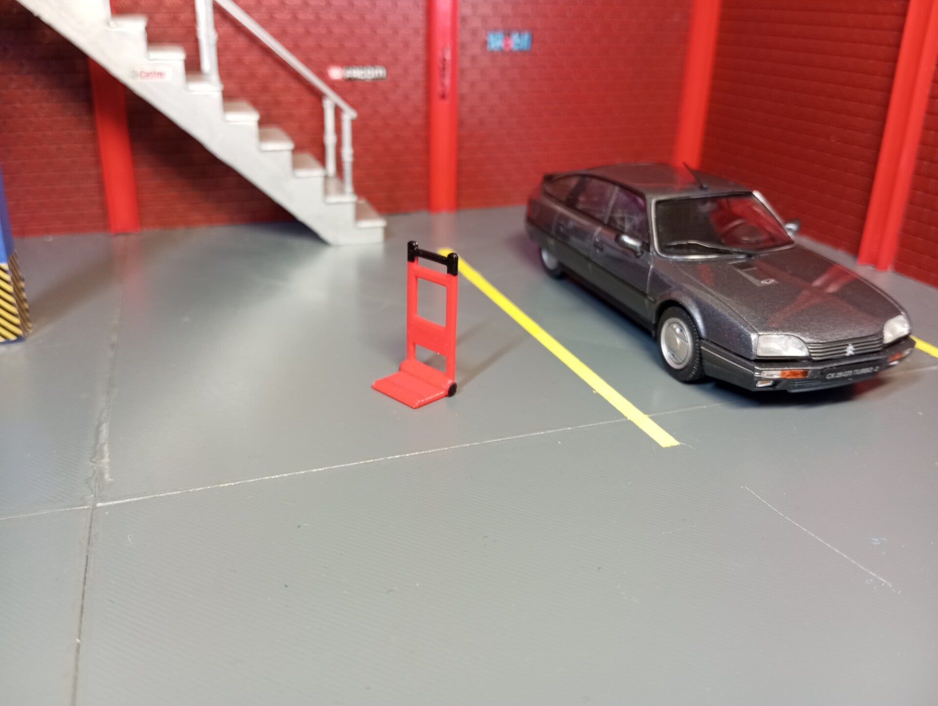 diable pour diorama 1/43.