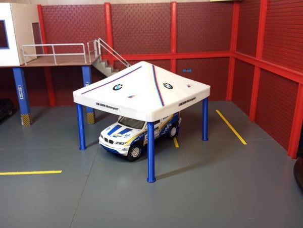 stand automobile pour diorama 1/43.
