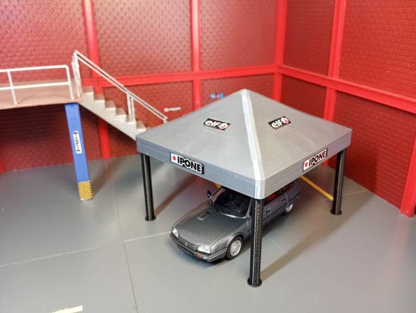 stand automobile pour diorama 1/43 .
