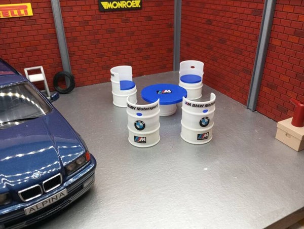 Salon bmw pour diorama 1/18.