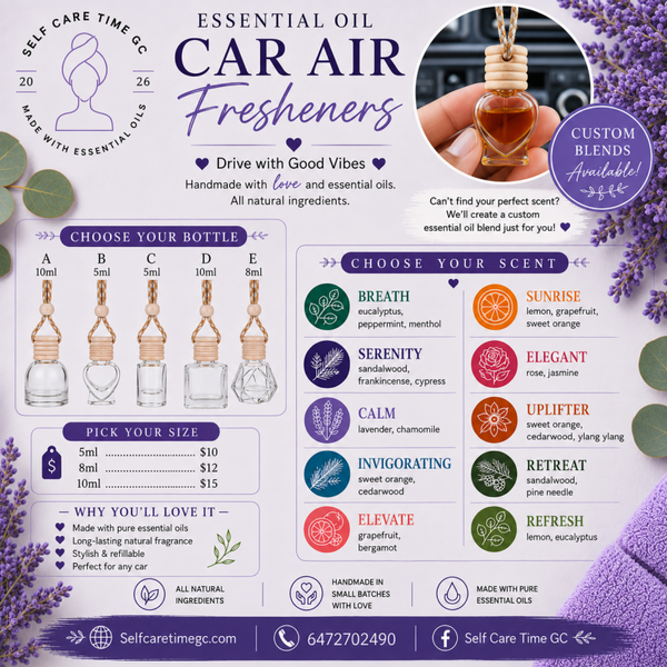 Essential Oil Car Air Fresheners