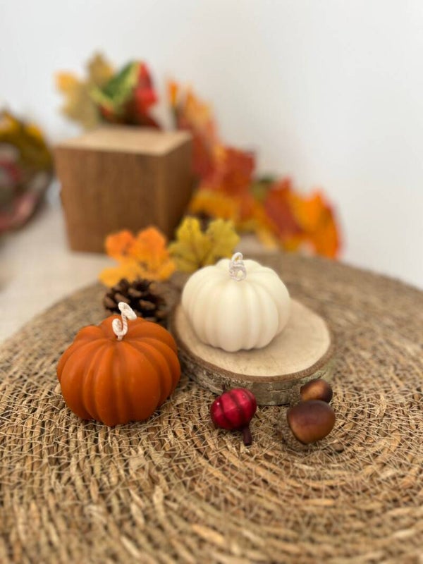 Bougie décorative Potiron