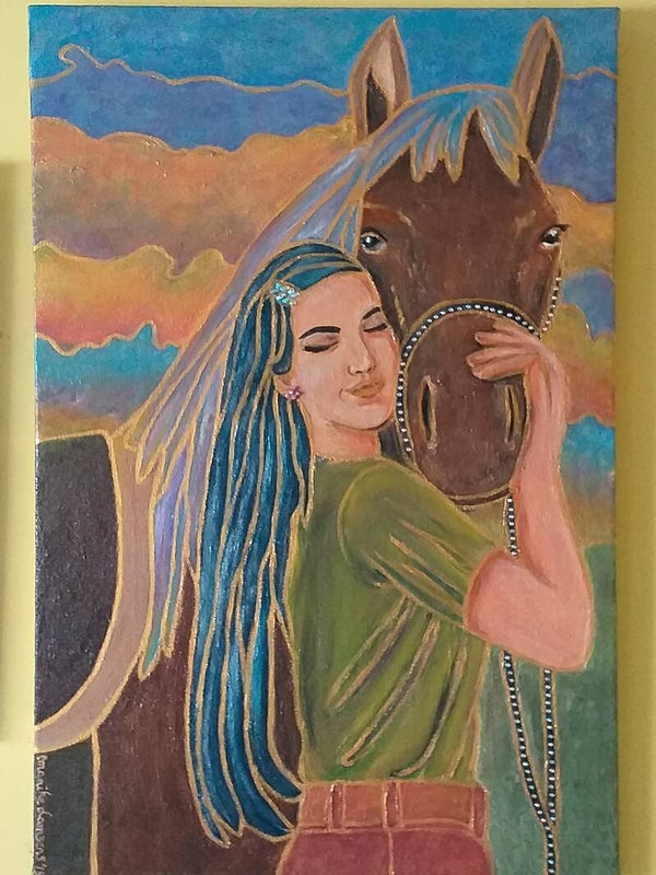 Happy with Gods creation - Code A2 - 018