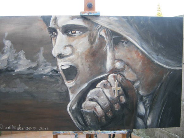 Het soldaat dat zijn kruisje kust, drama - The soldier that kisses his cross, drama