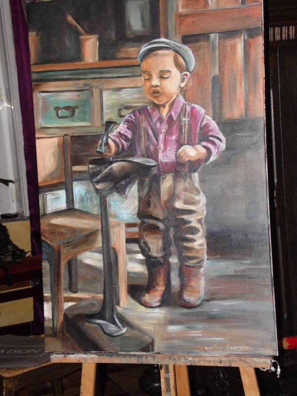 Het schoenmakertje - the shoe maker (Code: A2 - 001)