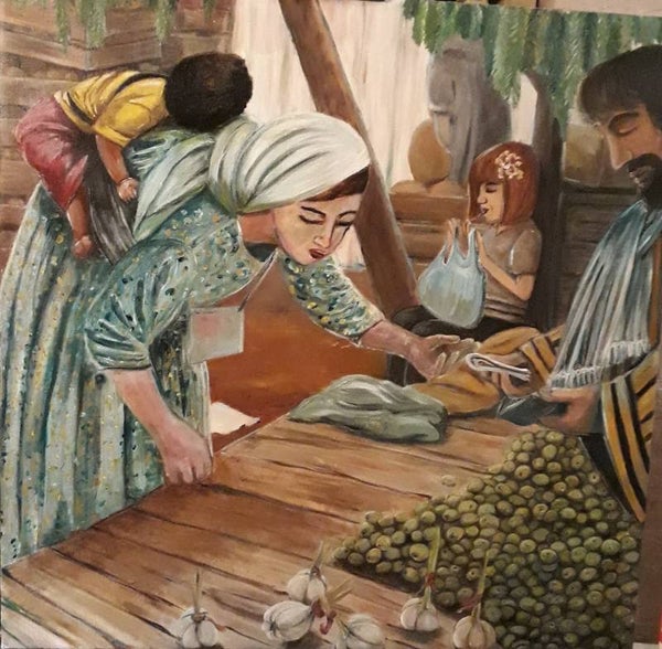 Marktdag - Market day (Code: A2 - 013)