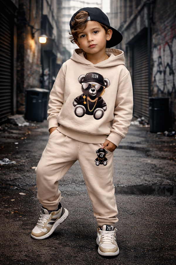 🧸 Urban Bear Tracksuit – Stijlvol, Comfortabel & Trendy