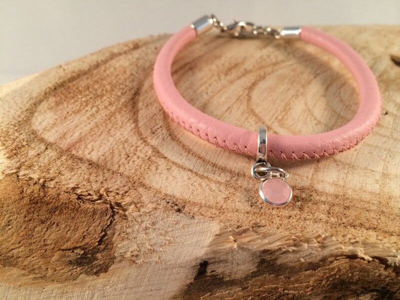 Leren armband