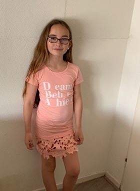 Roze jurk 