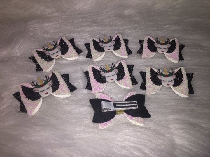 Kerst haar clips