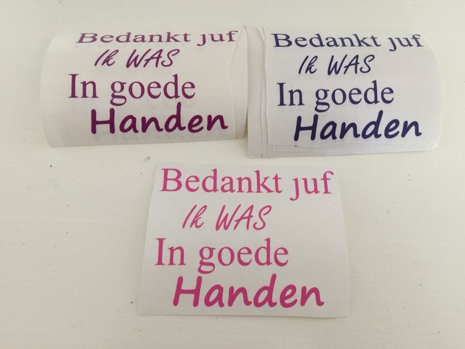 Stickers zeep pompje