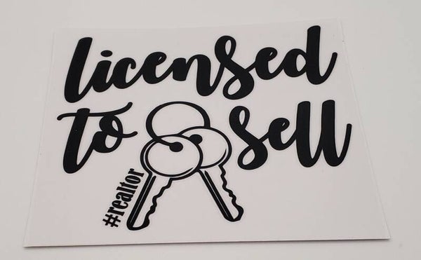 Licensed to sell
