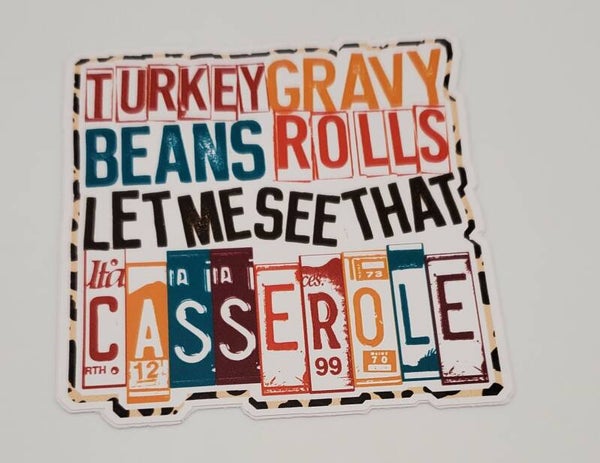 Turkey casserole