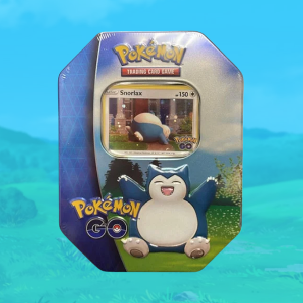 Snorlax Pokemon Go Tin