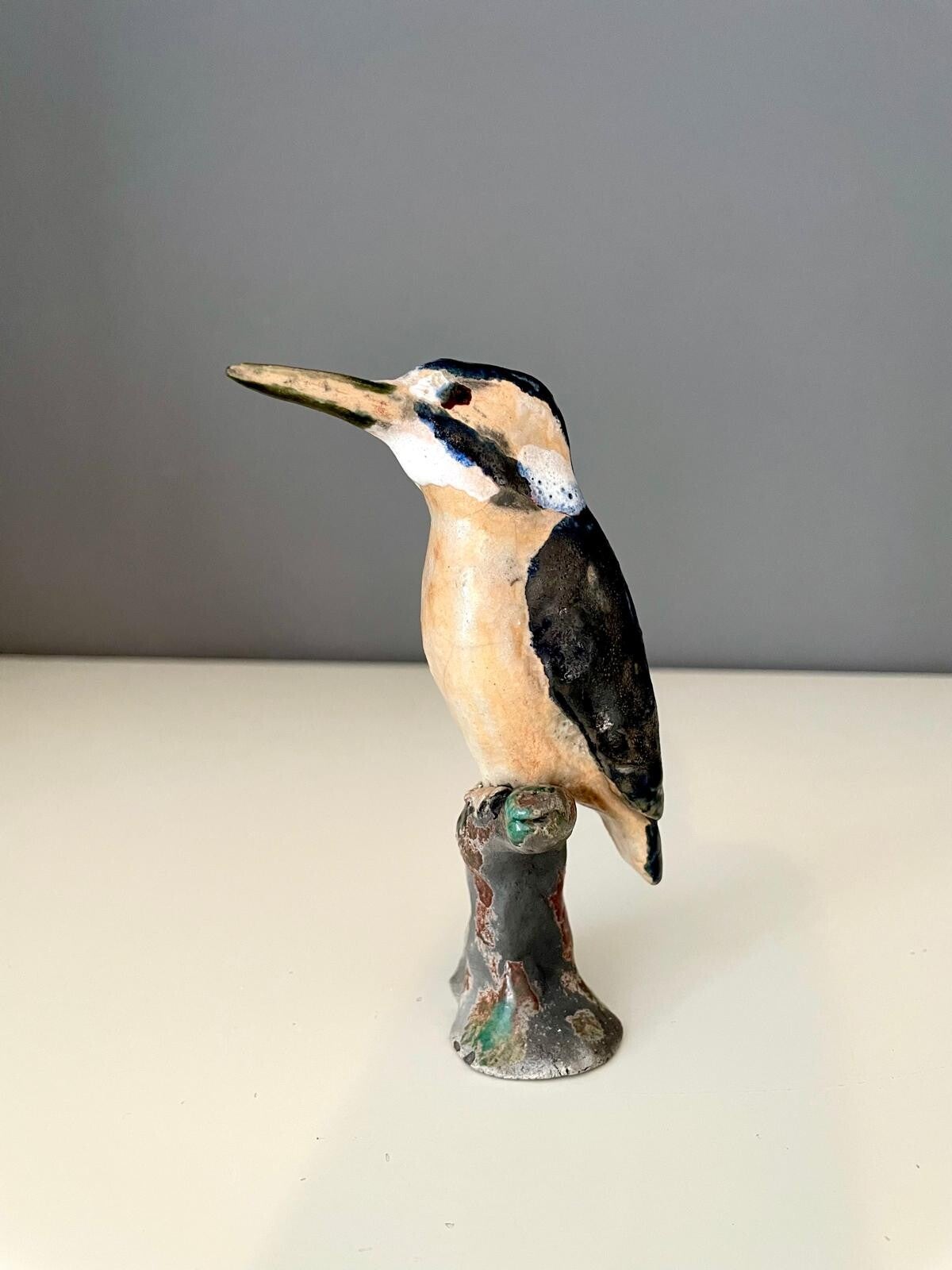 Raku - Kingfisher