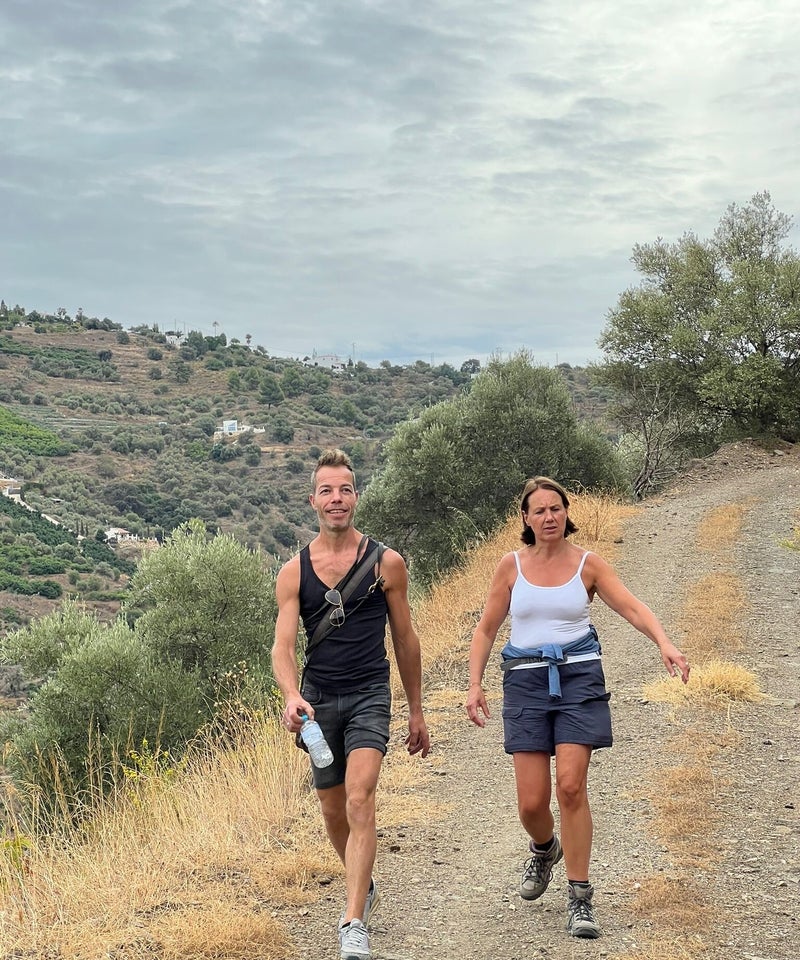 Wandeling natuur in Andalusië omgeving B&B Finca Conchales