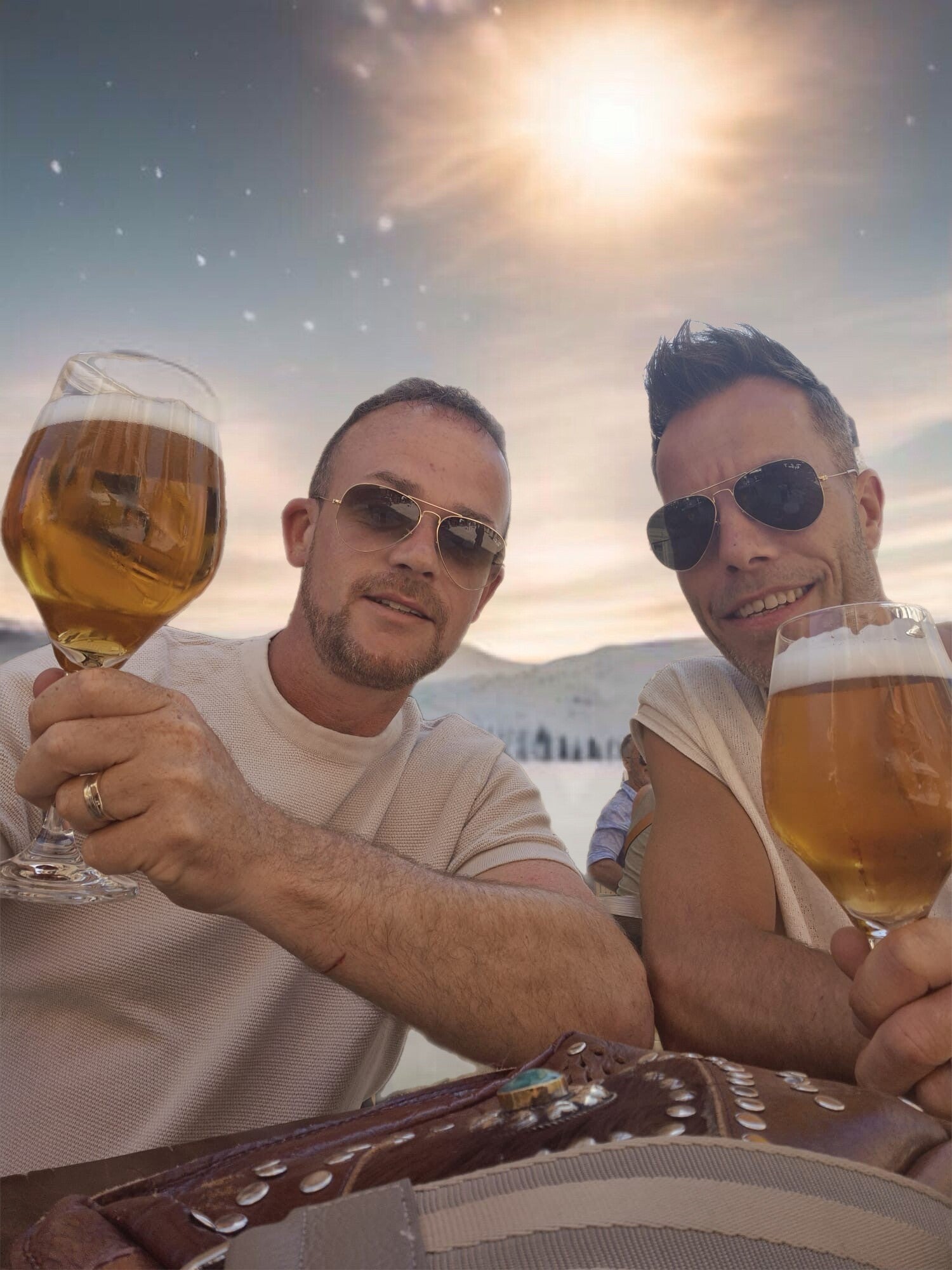 Roy en Ivo gastheren Bed and Breakfast Finca Conchales Costa del sol