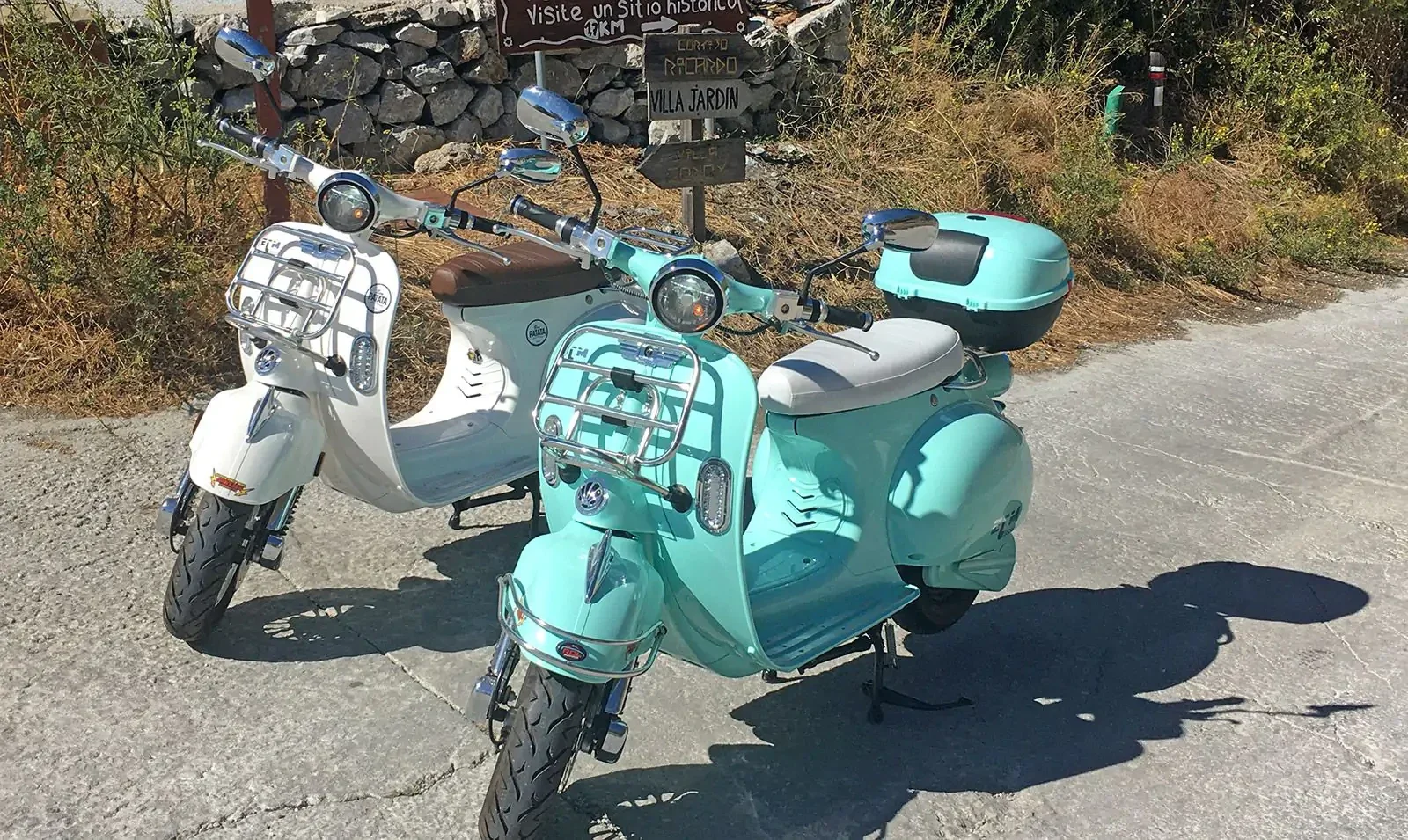 Scooter huren Nerja Andalusië 