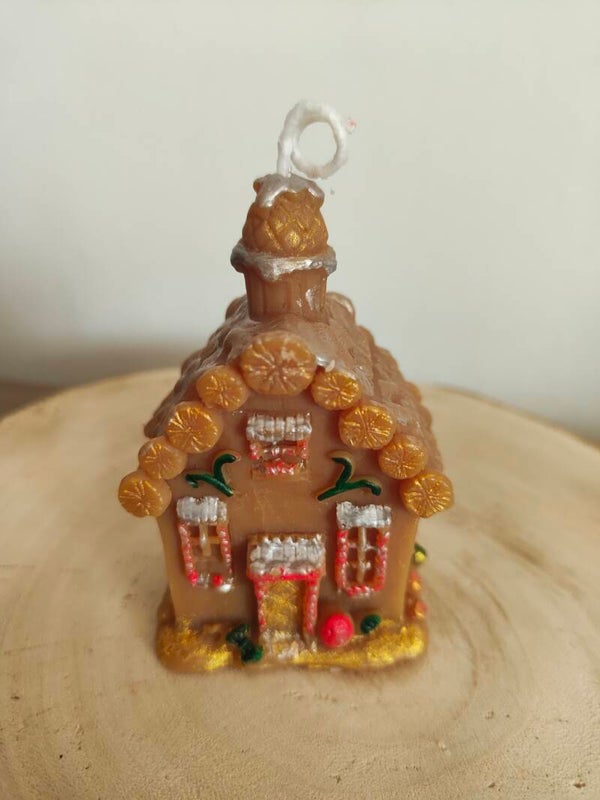 Bougie Chalet De Noel