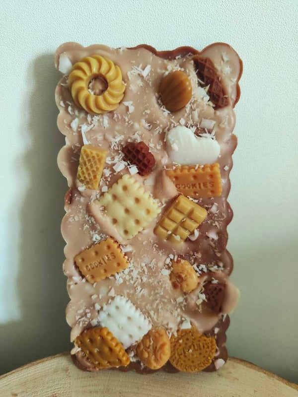 Tablette Fondant Cookies Chocolat