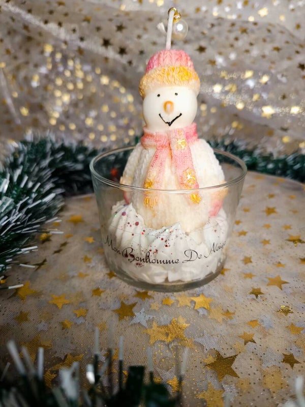 Bougie Mon Bonhomme De Neige