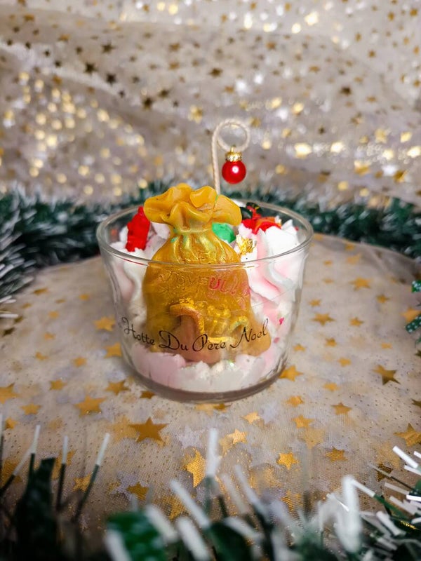 Bougie La Hotte Du Père Noël