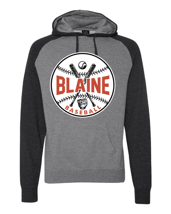 Blaine Baseball Raglan Hoodie