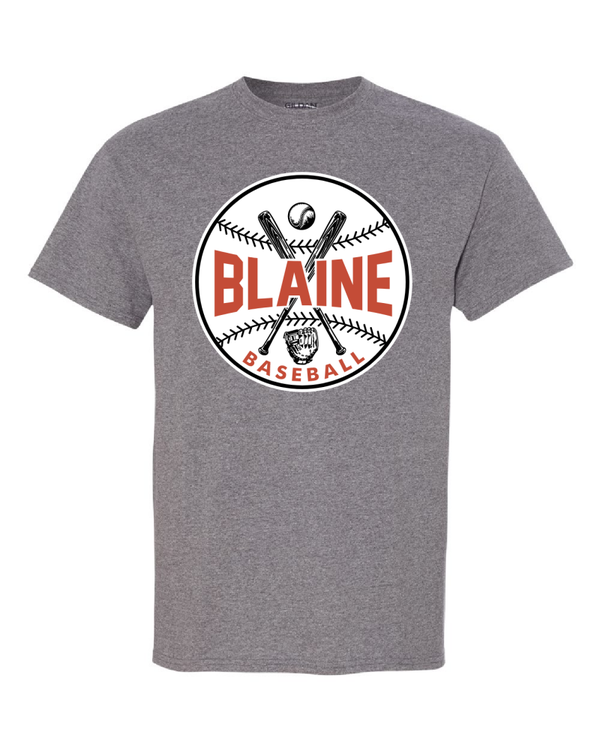 Blaine Baseball Short Sleeve Tee