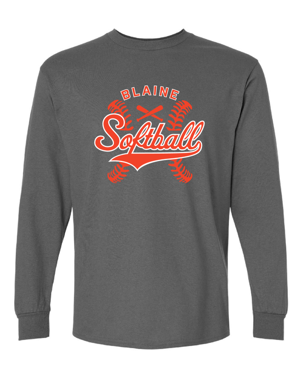 Blaine Softball2 Long Sleeve T-Shirt
