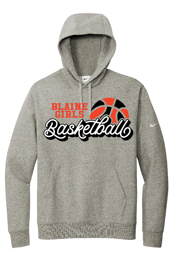 Blaine Girls Basketball Nike Hooded Sweatshirt1