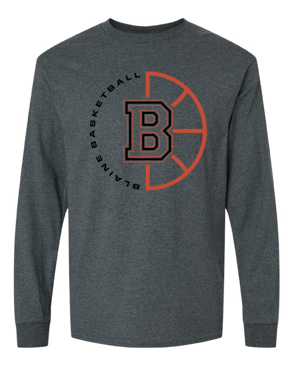 Blaine Basketball Long Sleeve Tee