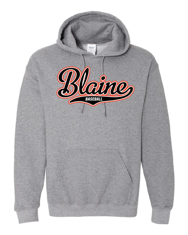 Blaine Baseball Hooded Sweatshirt