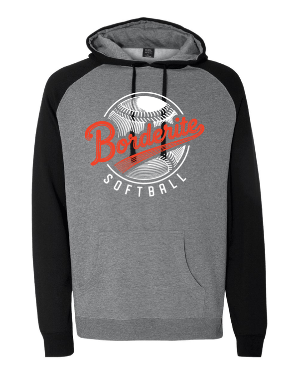 Blaine Softball Raglan Hoodie 1
