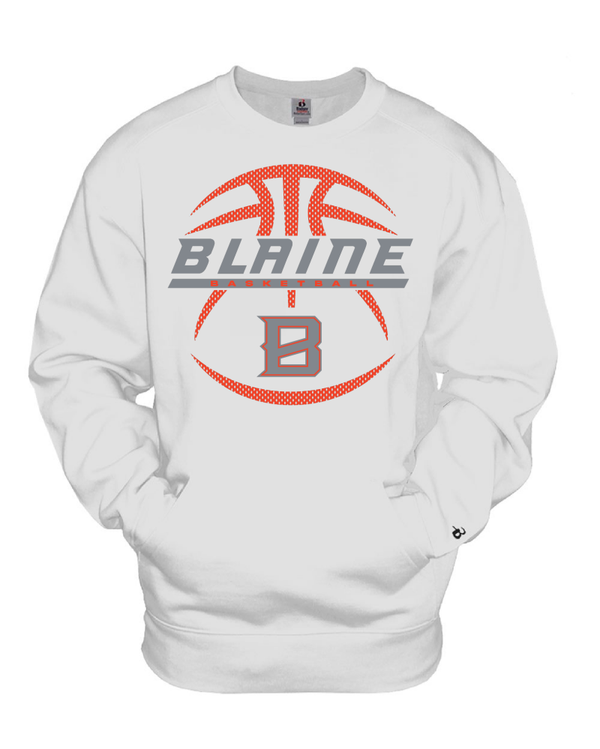 Blaine Basketball Pocket Crewneck1