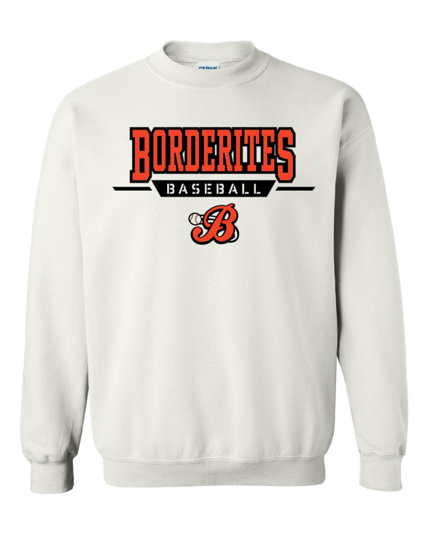 Borderite Baseball Crewneck Sweatshirt