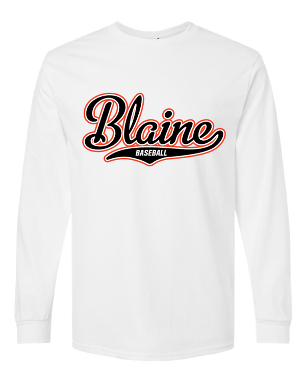 Blaine Baseball Long Sleeve T-Shirt
