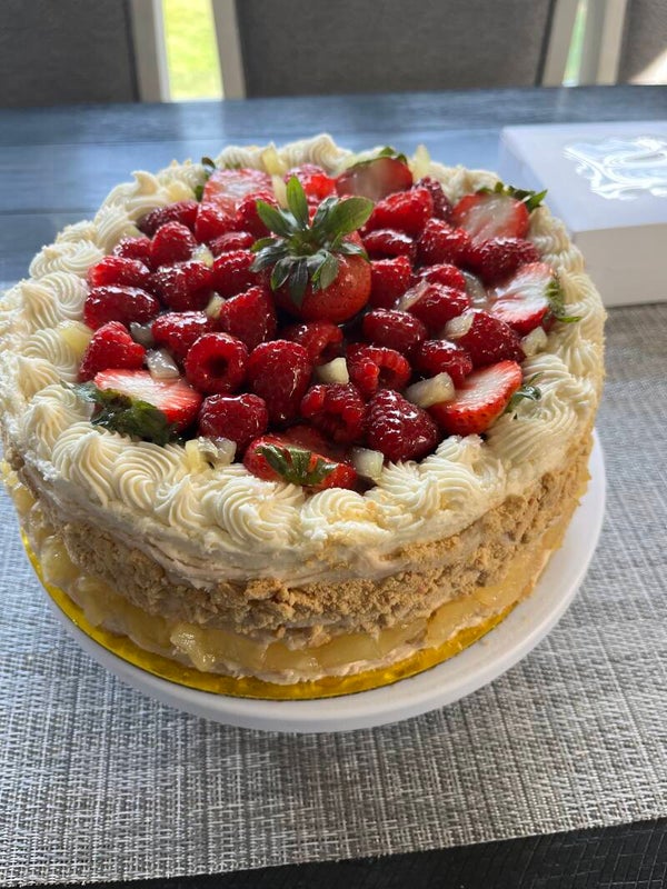 RASPBERRY LEMON TART