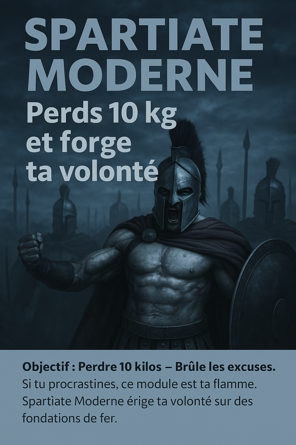 Pack -10 kg – Brûle les excuses