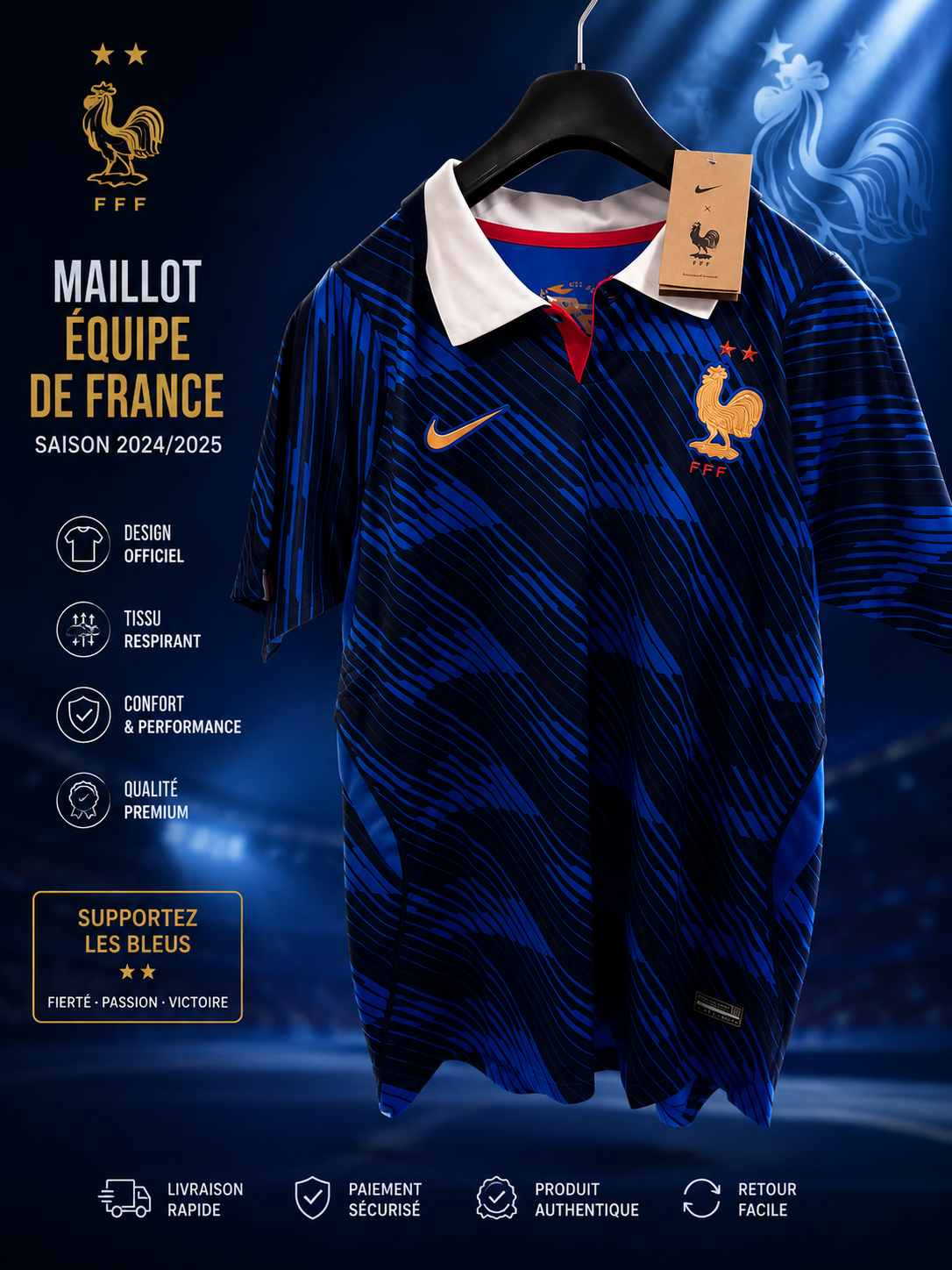 Maillot  Equipe de  France S