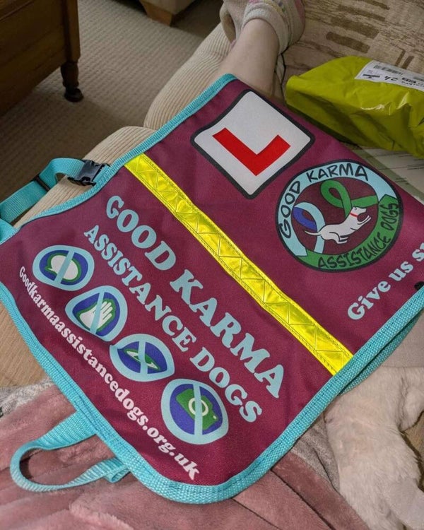 In training vest