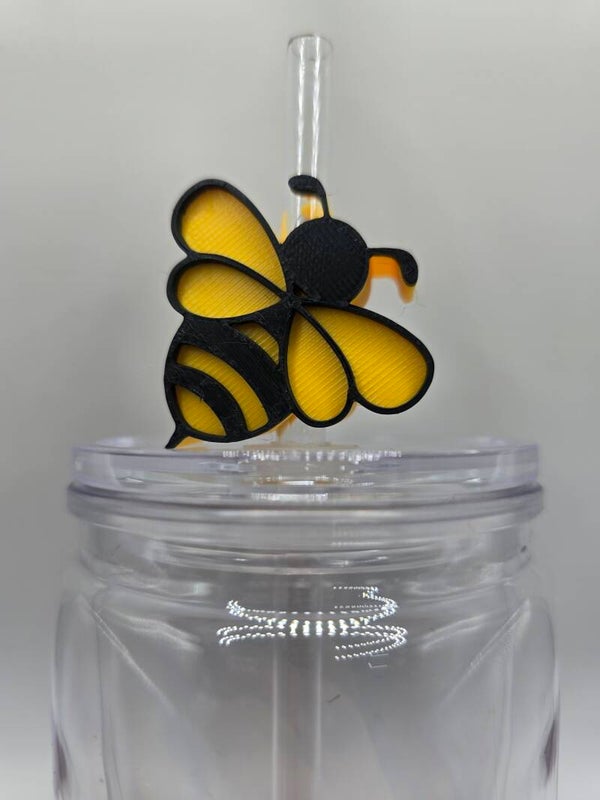 Bee straw topper