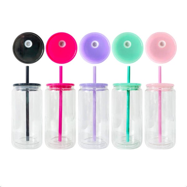 16OZ SNOW GLOBE/ COLOR LID (CUSTOM ONLY)