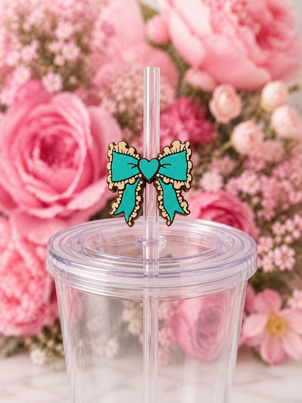 Western 3d straw topper