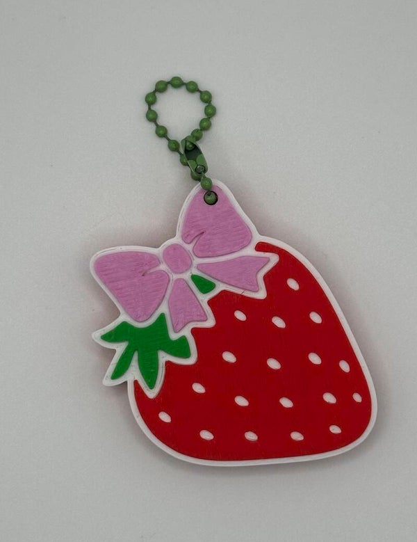 3d Strawberry can opener